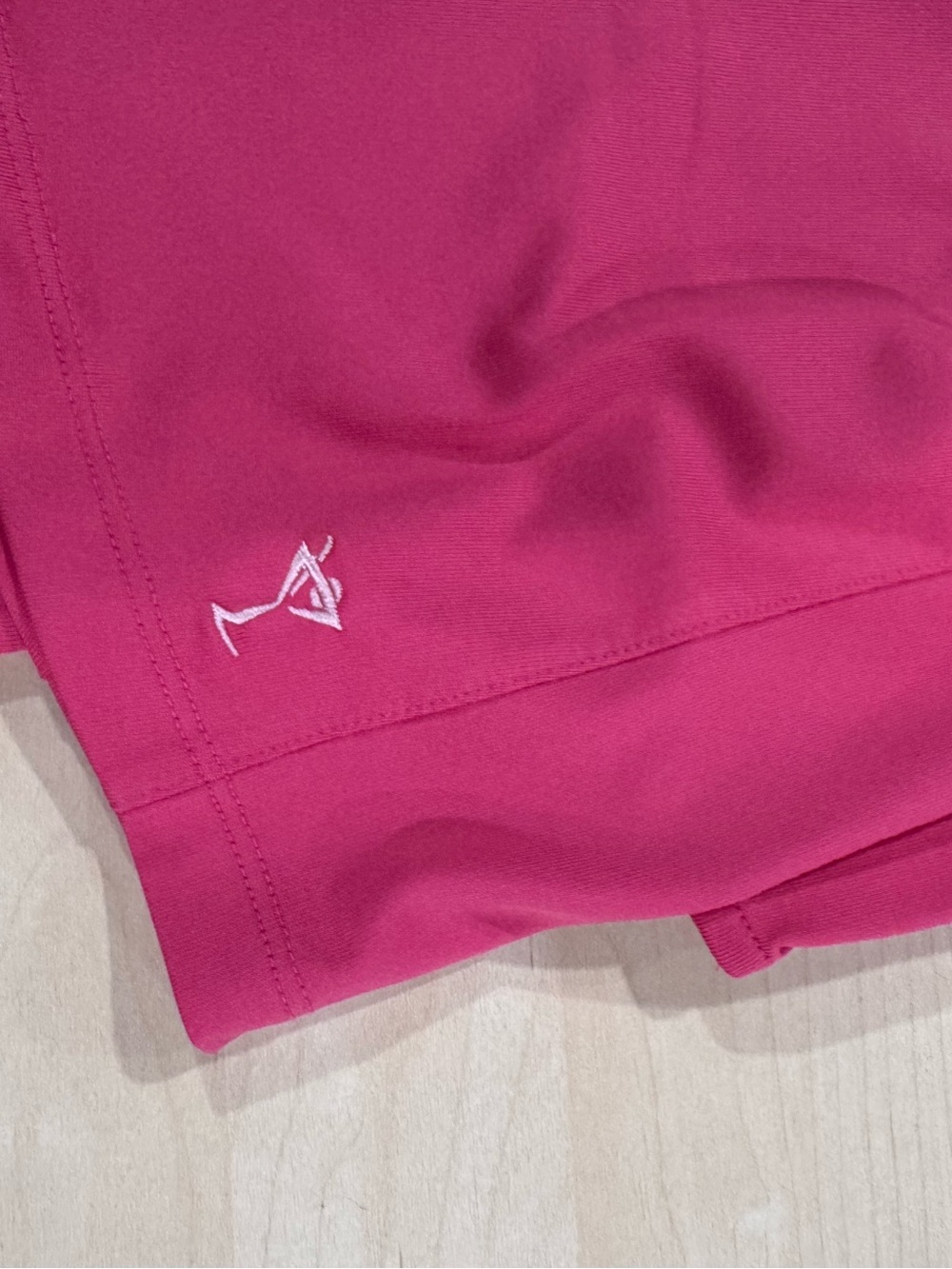 Golftini Hot Pink Sleeveless Zip Golf Polo Top Performance Stretch XS UPF 30+ - Picture 7 of 8
